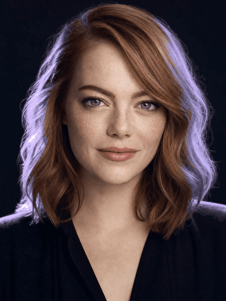 Emma Stone AI headshot
