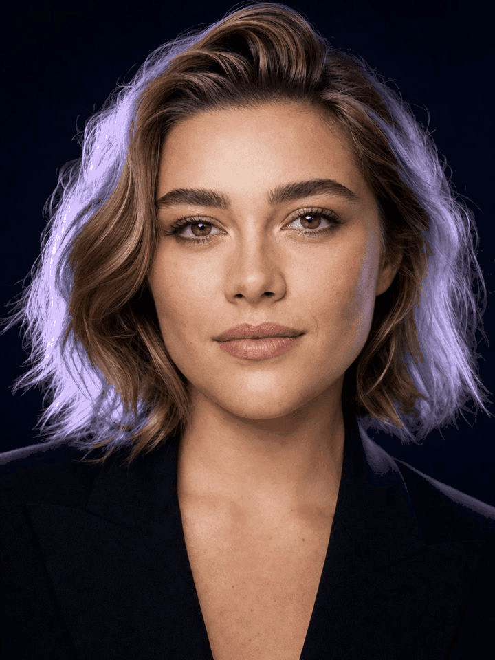 Florence Pugh AI headshot