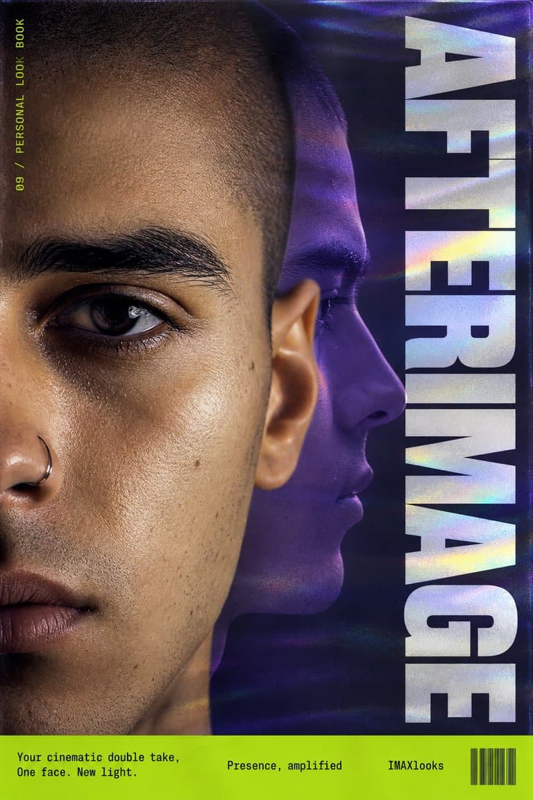 AFTERIMAGE — 2020s future-cinema journal · lenticular spectral laminate